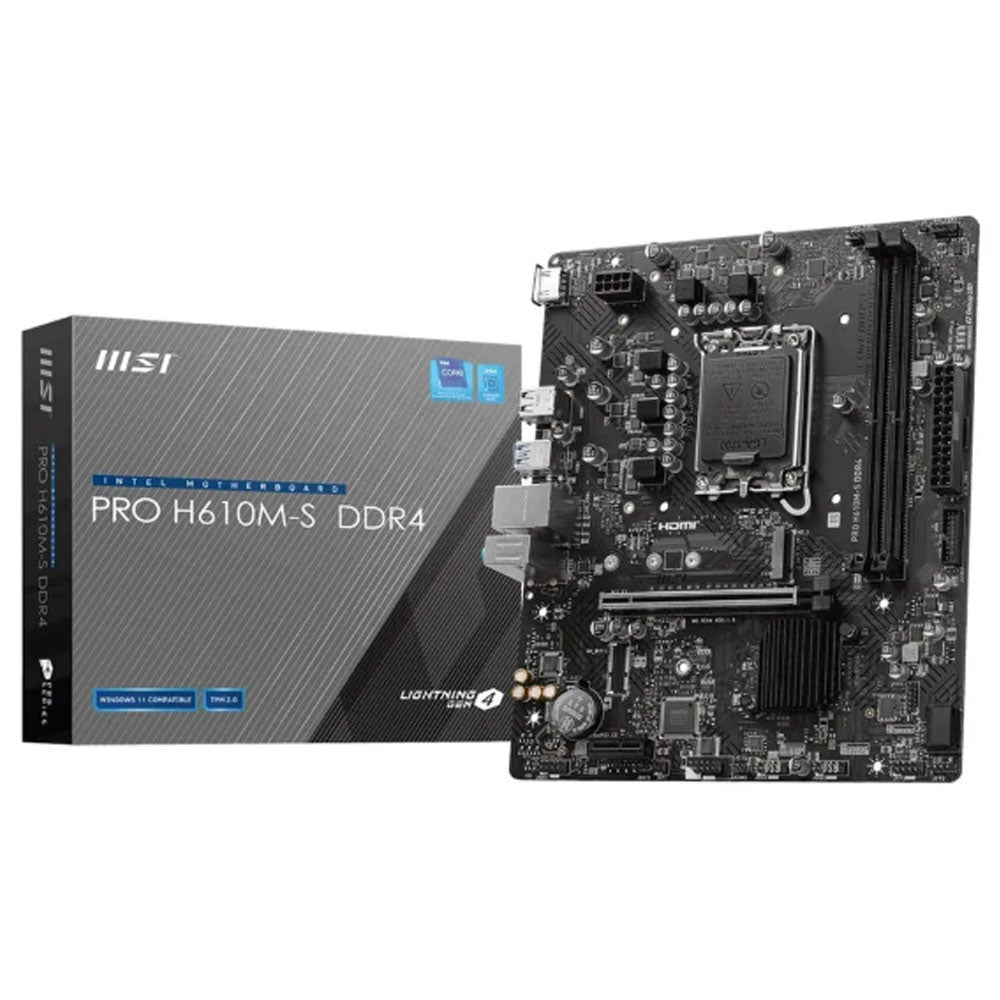 MSI PRO H610M-S DDR4 DDR4