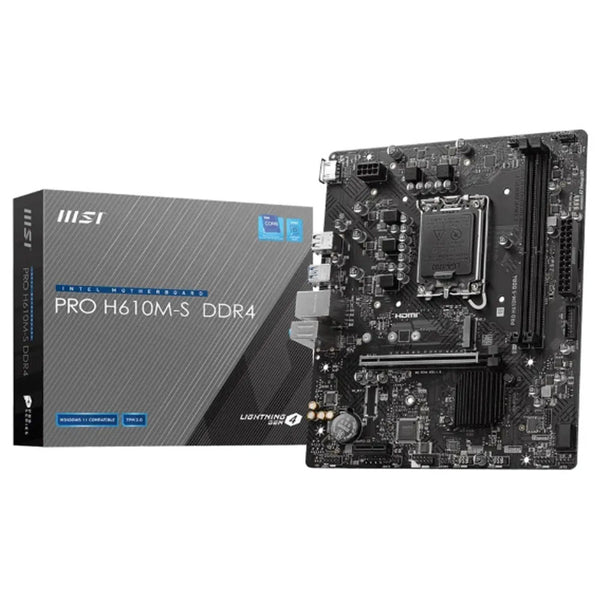 MSI PRO H610M-S DDR4 DDR4