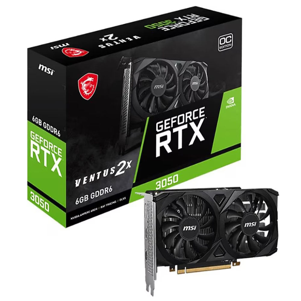 MSI RTX3050 Ventus 2X 6G DLSS4