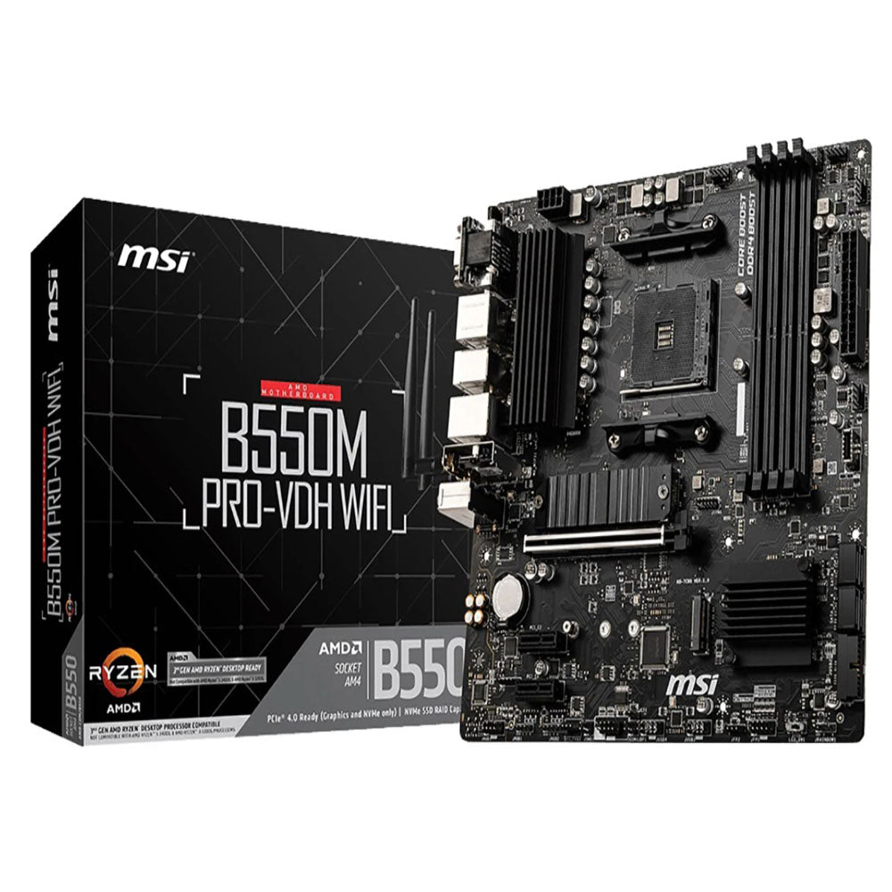 MSI B550M PRO-VDH WIFI DDR4