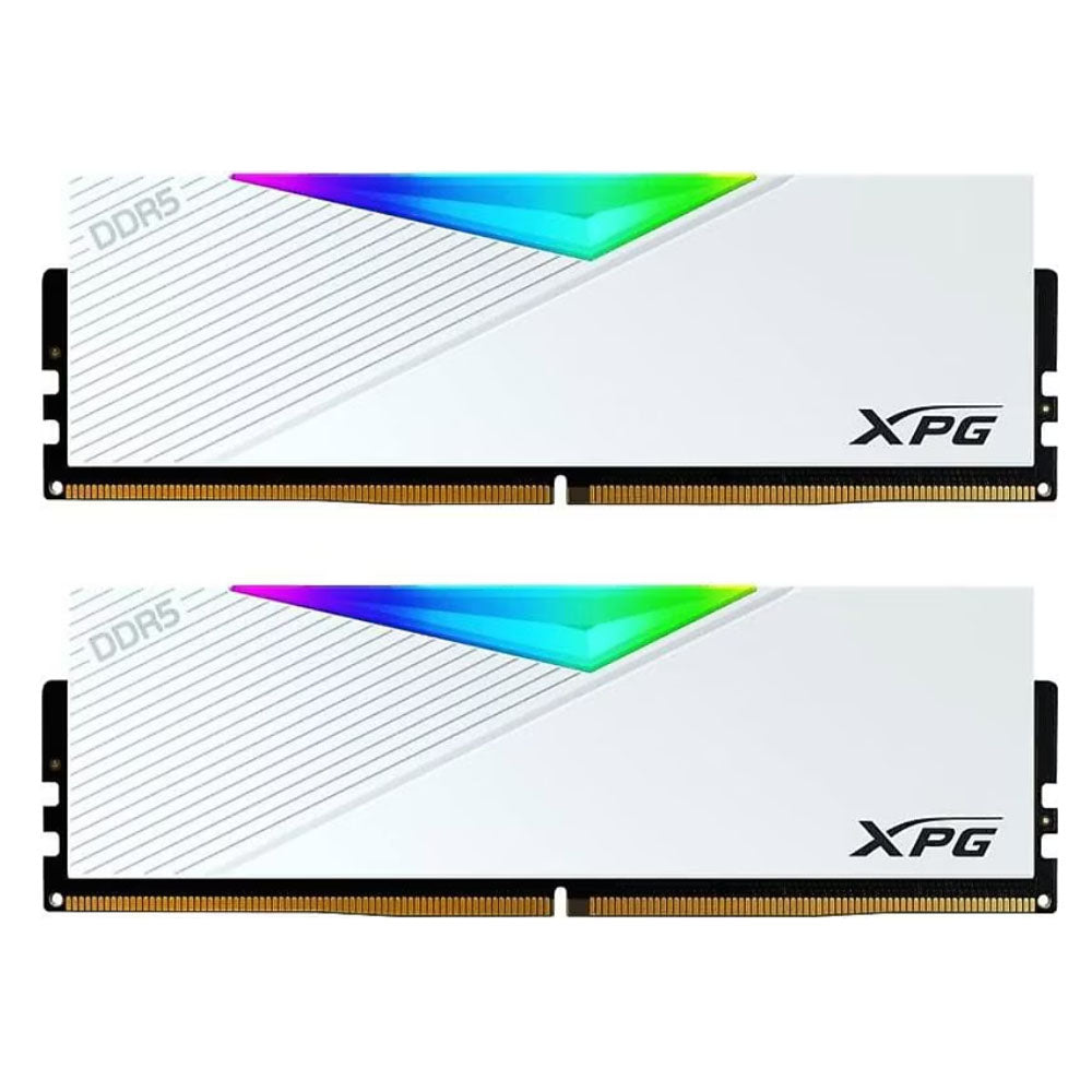 XPG Lancer Beyaz DDR5 64GB RGB Dual