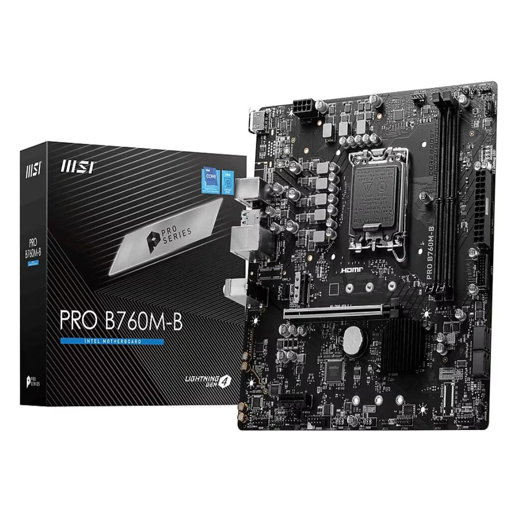MSI PRO B760M-B DDR4 DDR4