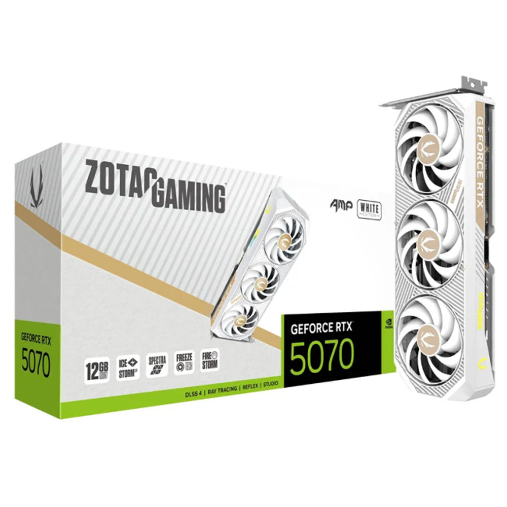 ZOTAC RTX 5070 AMP White DLSS 3