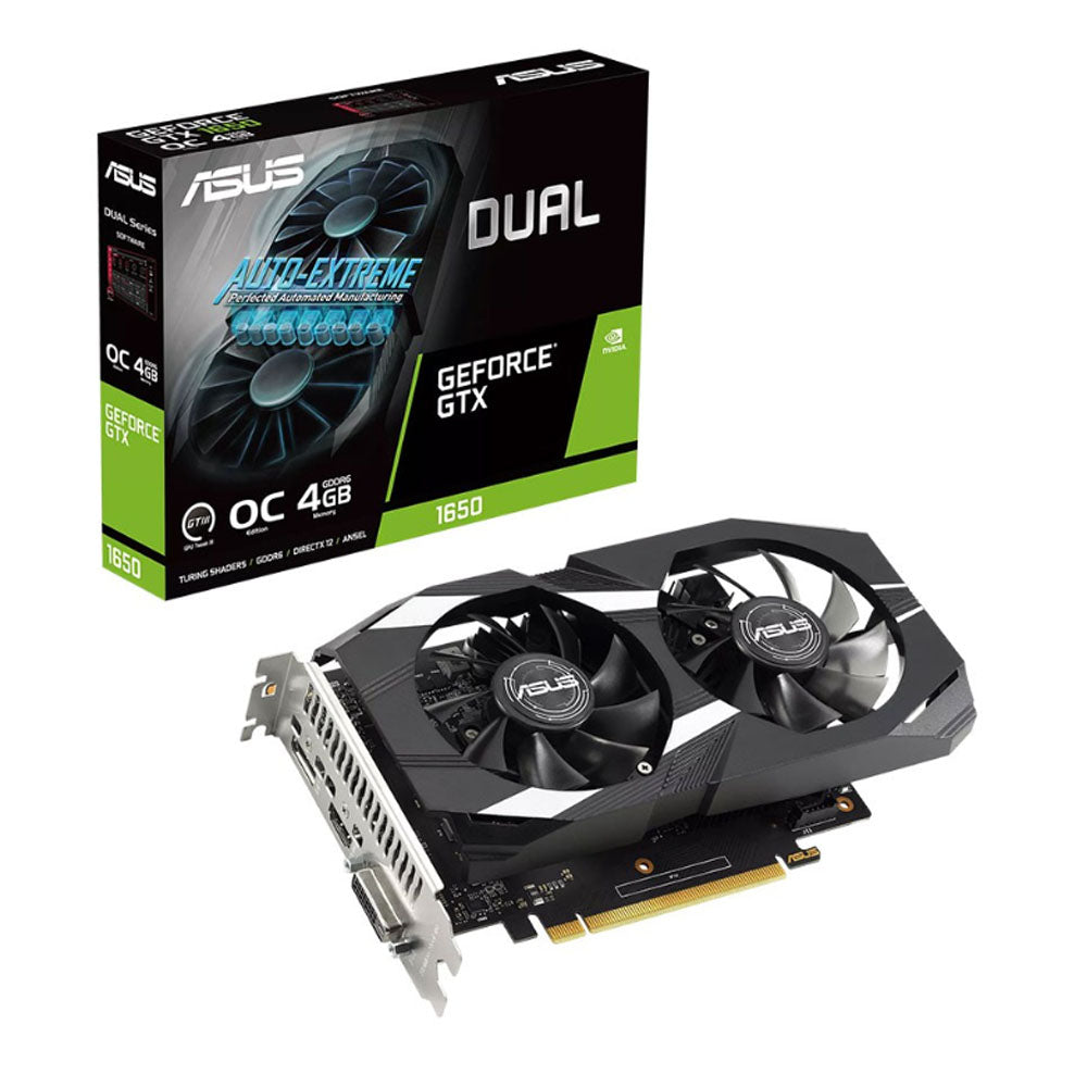 ASUS DUAL GeForce GTX 1650 V2 OC DLSS 4