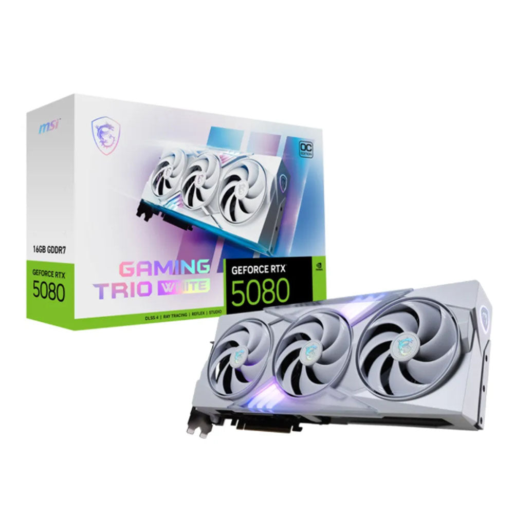 MSI RTX 5080 Gaming Trio White