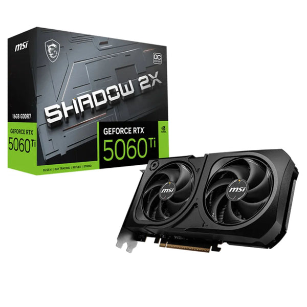 MSI GEFORCE RTX 5060 TI SHADOW 2X PLUS —