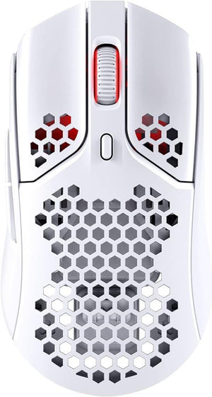 HyperX Haste Beyaz Şarjlı Optik Kablolu/Kablosuz Oyuncu Mouse