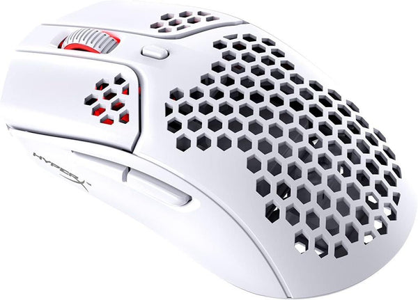 HyperX Haste Beyaz Şarjlı Optik Kablolu/Kablosuz Oyuncu Mouse