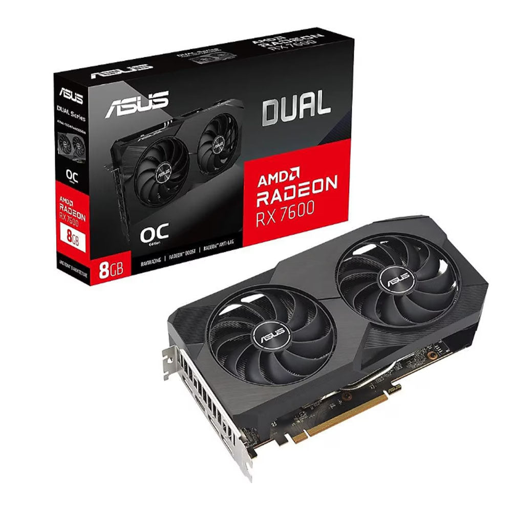 ASUS RX 7600 V2 OC 8GB DLSS 4