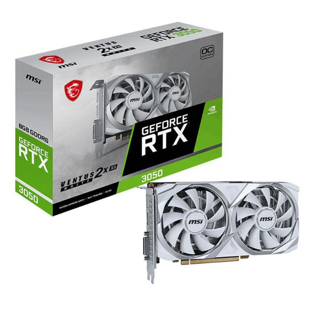 MSI GeForce RTX 3050 Ventus 2X XS White OC