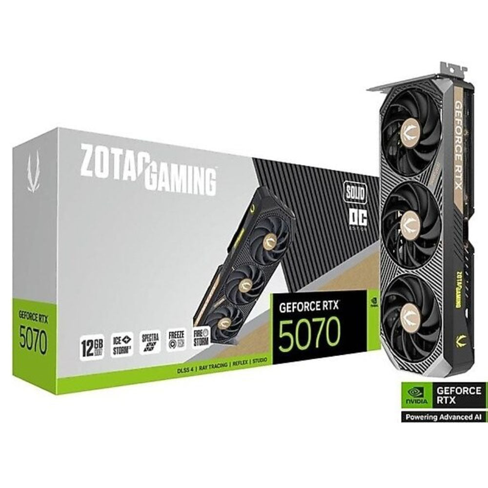 ZOTAC GeForce RTX 5070 GAMING SOLID OC AMD