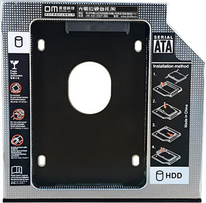 DM DW95S 9.5mm SATA 3.0 2.5" inch SSD HDD Laptop Caddy Kızak Kutusu