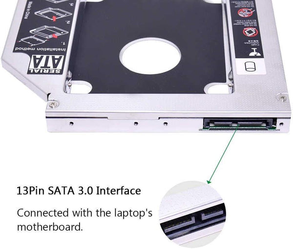 Codegen 9.5mm Notebook Slim 2.5" Sata HDD ve SSD Disk Kutusu (CDG-HDC-095)