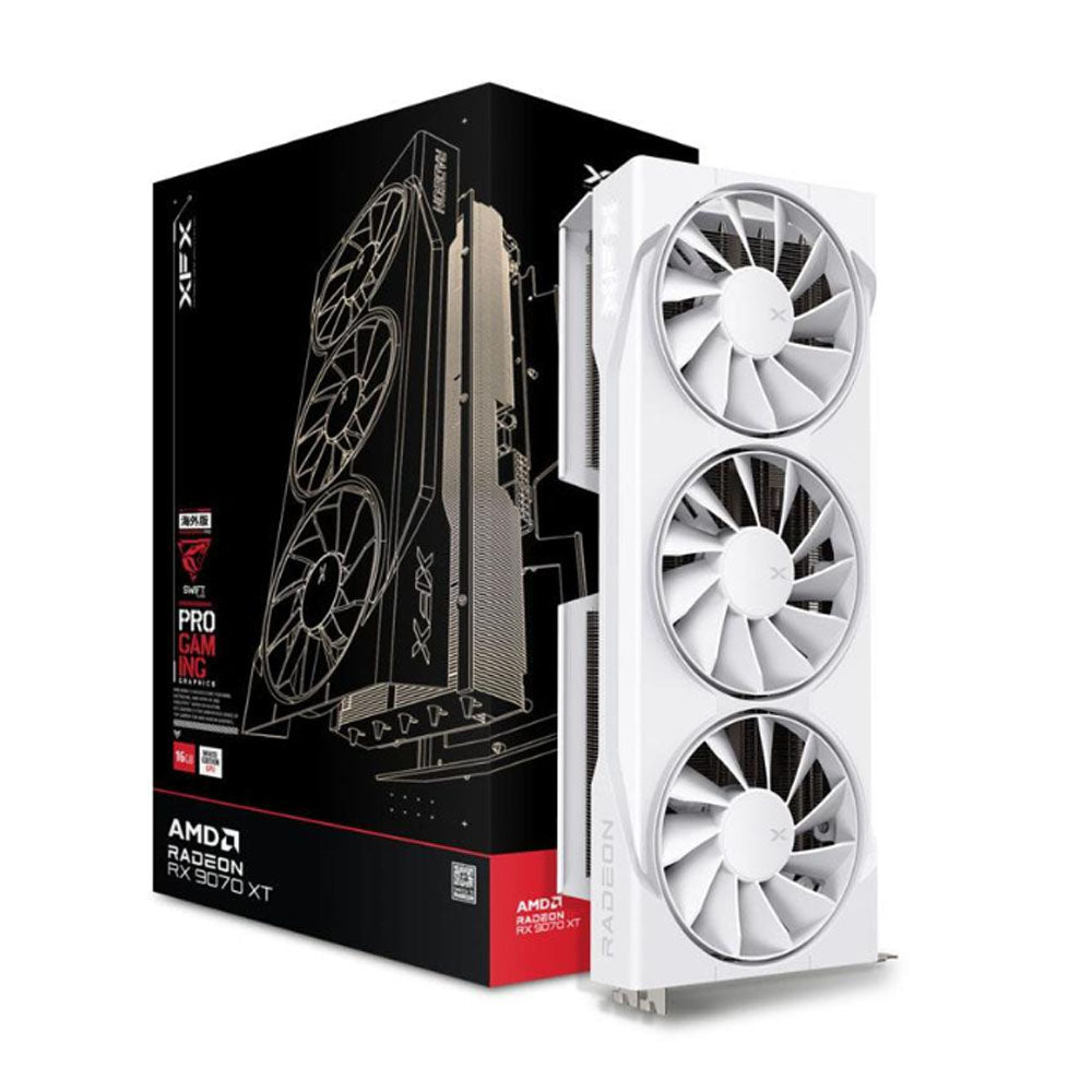 XFX Swift Radeon RX 9070 XT White Gaming