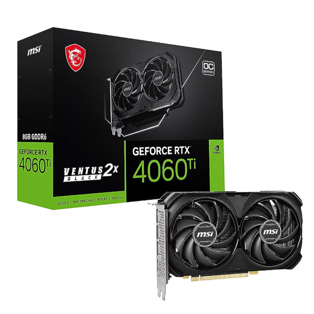 MSI RTX 4060 Ti Ventus 2X Black OC DLSS 4