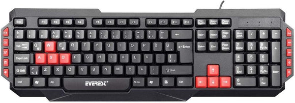 Everest KB-G7 ARMOR Siyah USB Q Gaming Oyuncu Klavyesi
