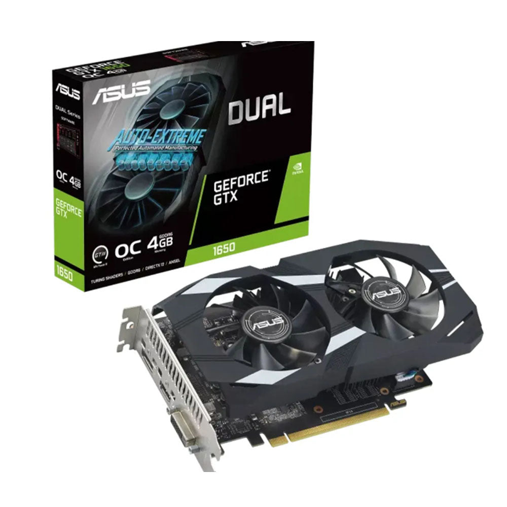 ASUS DUAL GeForce GTX 1650 EVO OC DLSS 4