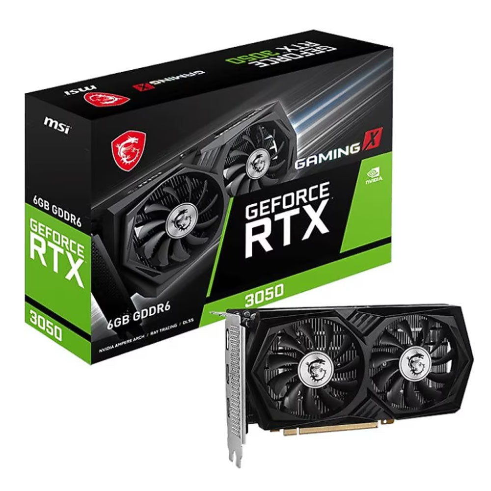 MSI GEFORCE RTX 3050 GAMING X 6G DLSS 4