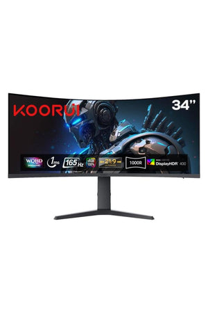 Koorui 34E6UC 34" 1 ms WQHD Curved Oyuncu Monitörü Outlet
