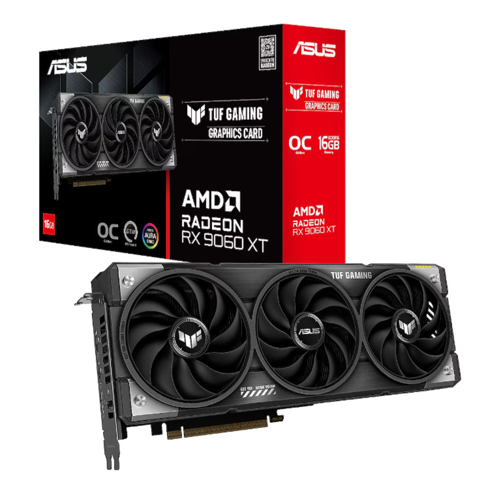ASUS TUF RX9060 XT OC DLSS4 GPU