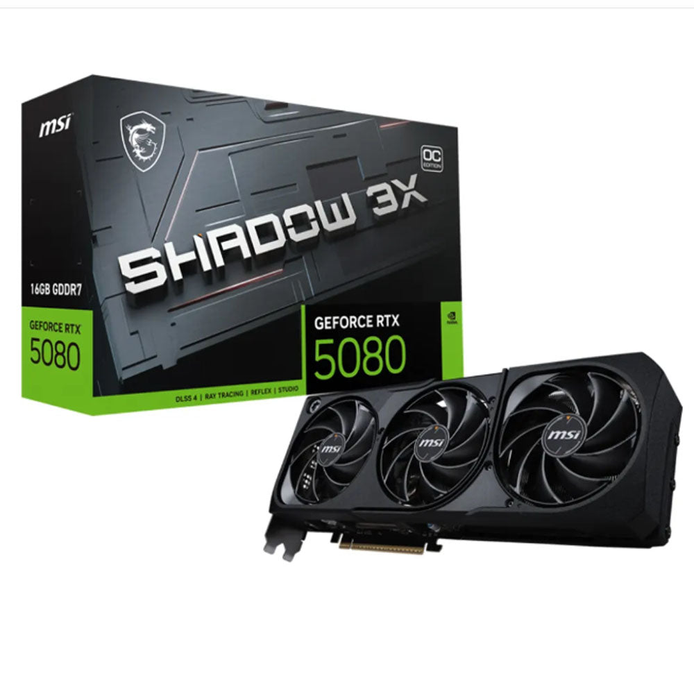 MSI GEFORCE RTX 5080 SHADOW 3X OC AMD