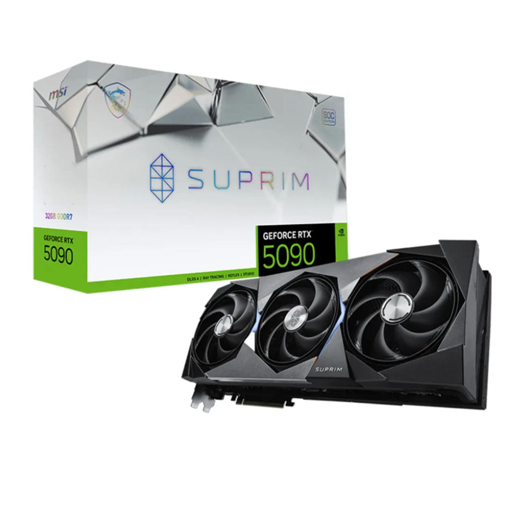 MSI GeForce RTX 5090 SUPRIM SOC DLSS 4