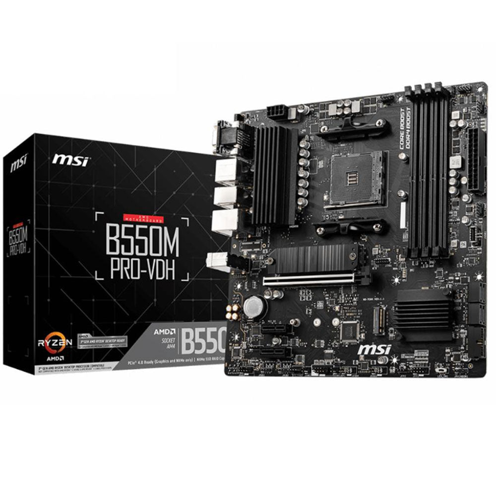 MSI B550M PRO-VDH DDR4