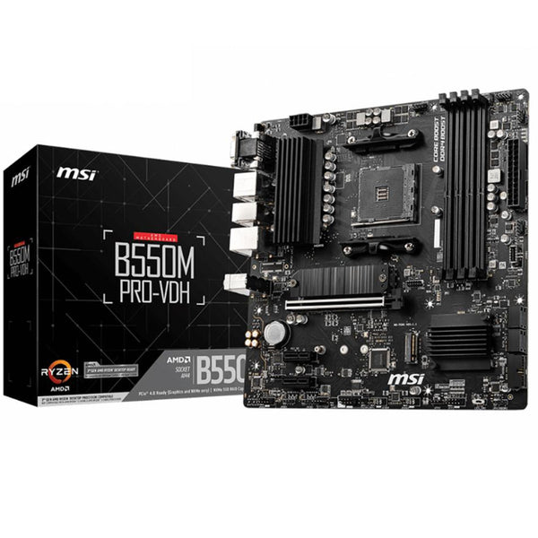 MSI B550M PRO-VDH DDR4