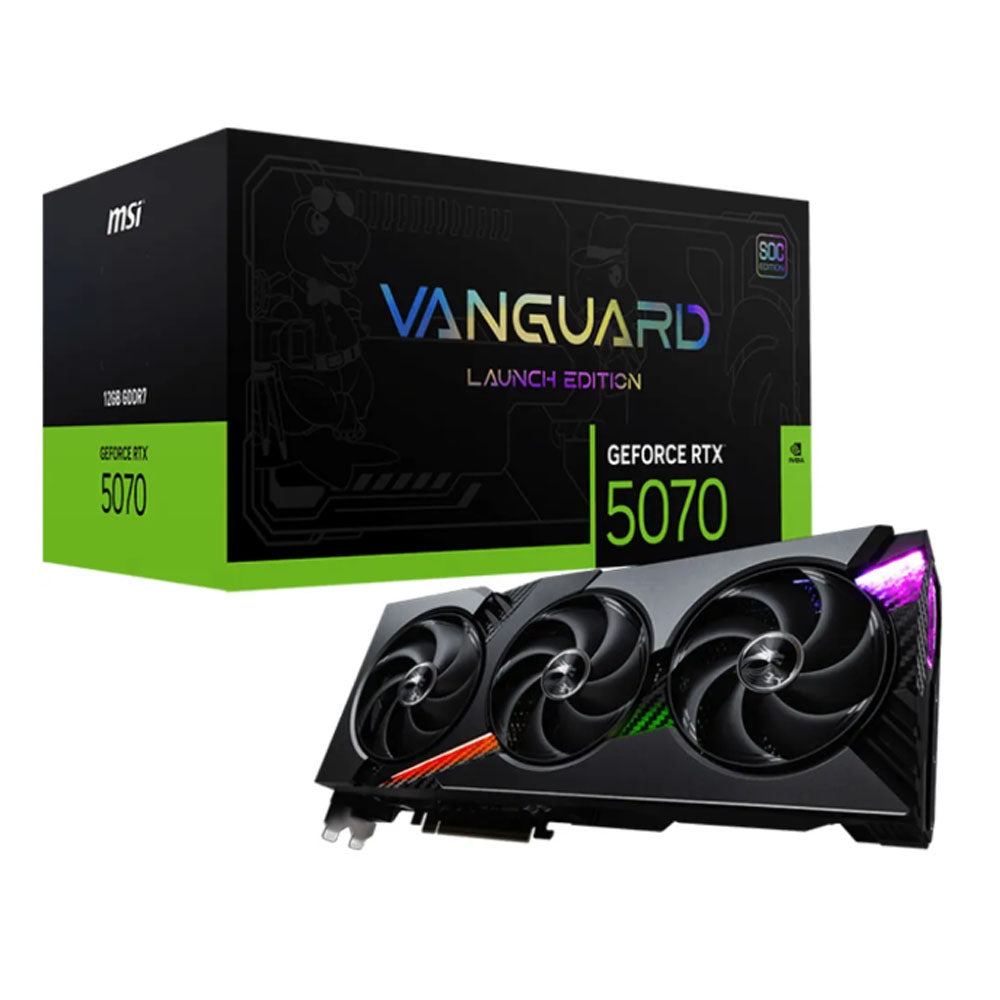 MSI GeForce RTX 5070 VANGUARD SOC DLSS 4