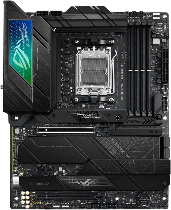 Asus Rog Strix X670E-F Gaming Wi-Fi AMD AM5 DDR5 ATX Anakart Teşhir