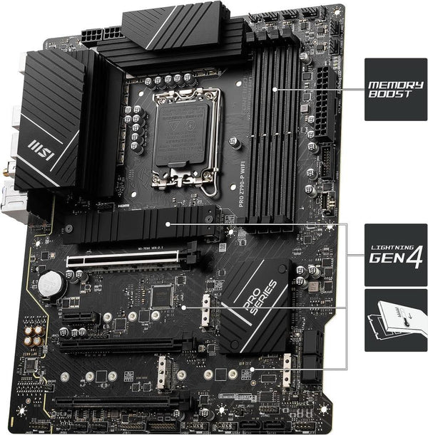 MSI Pro Z790-P Wi-Fi Intel LGA1700 DDR5 ATX Anakart