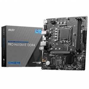 MSI PRO H610M-E DDR4 DDR4