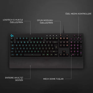 Logitech G213 Prodigy Kablolu Oyuncu Klavyesi