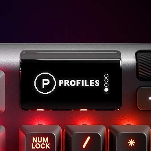 SteelSeries Apex 5 Hibrit RGB Blue Switch Kablolu Mekanik Oyuncu Klavyesi Teşhir