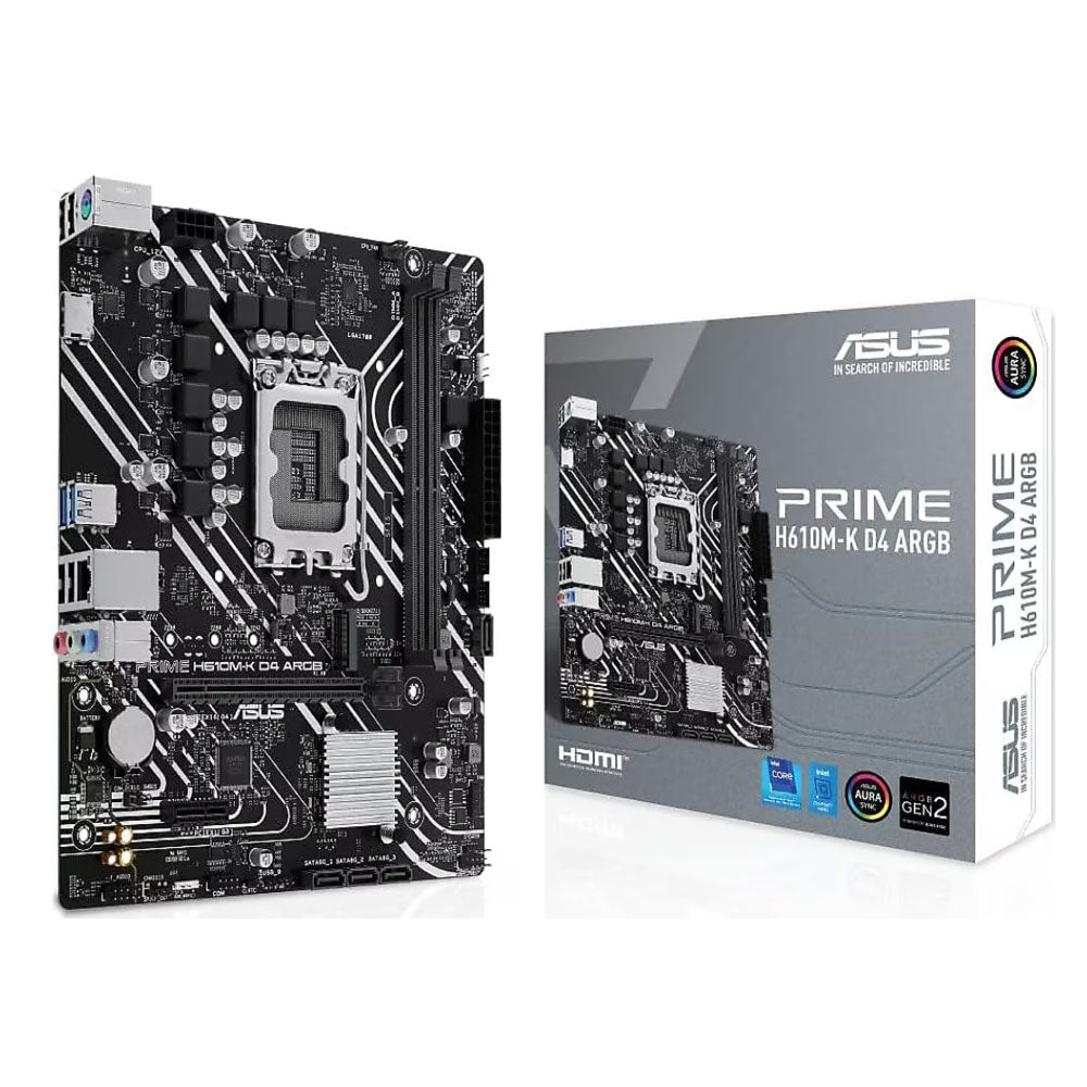 ASUS PRIME H610M-K D4 ARGB DDR4