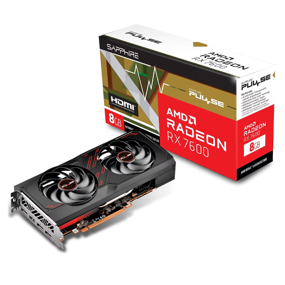 SAPPHIRE RADEON RX 7600 PULSE GAMING AMD