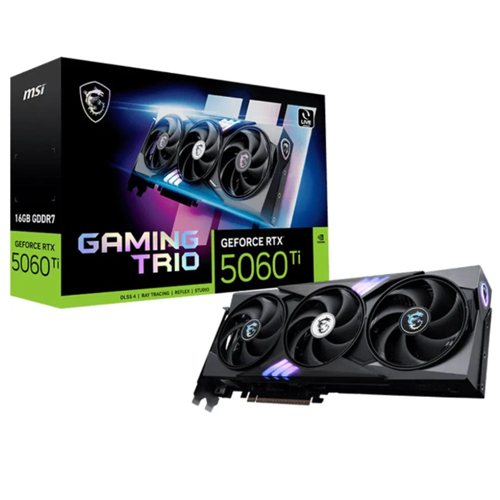 MSI GEFORCE RTX 5060 TI GAMING TRIO AMD