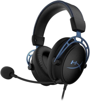 HyperX Cloud Alpha S 7.1 Kablolu Mikrofonlu Kulak Üstü Oyuncu Kulaklığı Mavi