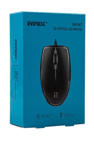Everest SM-M7 Optik Kablolu Mouse