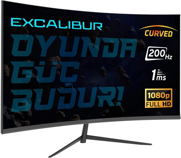 Casper Excalibur M.E238FHD-G 23.8" 1 ms Full HD G-Sync FreeSync Curved Oyuncu Monitörü Outlet