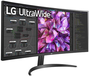 LG 34WQ60C-B 34" QHD Curved Monitör
