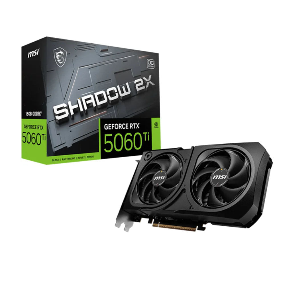 MSI GeForce RTX 5060 Ti Shadow 2X OC 16GB