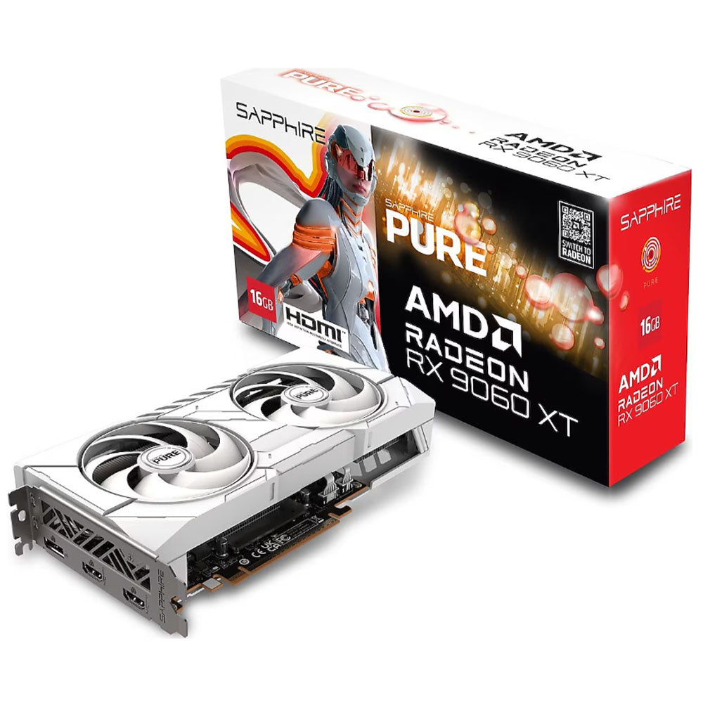 SAPPHIRE RADEON RX 9060 XT PURE DLSS 4
