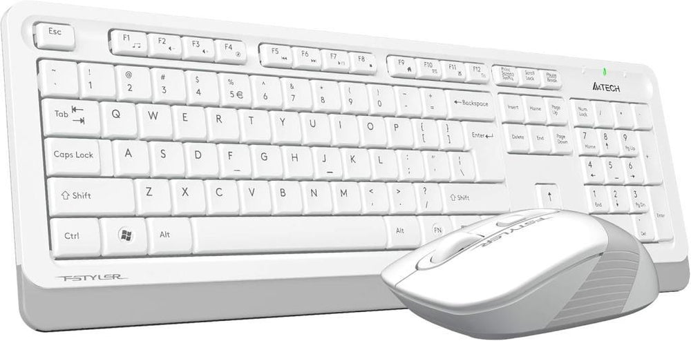 A4Tech FG1010 Beyaz Kablosuz Set