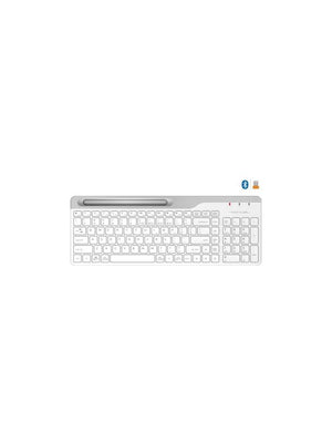 A4 Tech Fstyler FBK25 Beyaz Q Kablosuz Klavye Teşhir