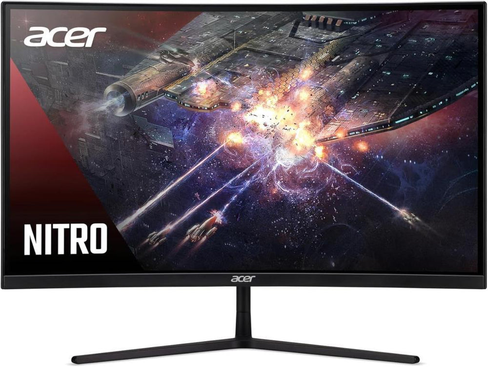 Acer Nitro Eı322qurp 31.5" Qhd Zeroframe Curved 1500R 165Hz 1 Ms 2560 X 1440 Hdr 400 Va Led 2Xhdmı 2Xdp Gaming Monitör