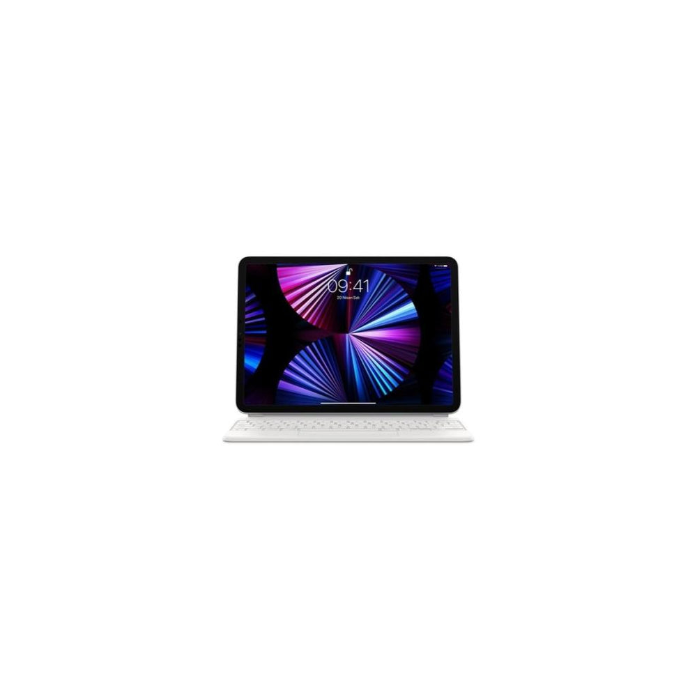 Apple Magic Keyboard: 11 Inç iPad Pro ve iPad Air (4. ve 5. Nesil) Için iPad Klavyesi ve Kılıfı, Harika Yazma Deneyimi, Yerleşik Trackpad, Türkçe F Klavye - Beyaz