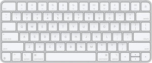Apple Magic Keyboard: Bluetooth, şarj edilebilir. Mac, iPad ve iPhone ile çalışır; Amerikan İngilizcesi, Gümüş Rengi (Lightning)