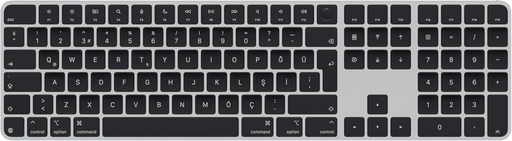 Apple Touch ID özellikli ve Sayısal Tuş Takımlı Magic Keyboard: Blueto