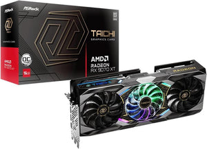Asrock RX 9070 XT Taichi OC 256 Bit GDDR6 16 GB Ekran Kartı Teşhir
